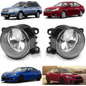 Pair of Front Fog Lights RH LH Compatible With Subaru Outback 2010-2012 & Legacy 2010-2014 & WRX/WRX STI 2015-2020 &BRZ 2013-2016 Replaces 4F9Z15200AA 26150VD30A CV6Z15200AA