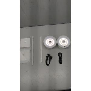 KDG 2 Pack Cordless Table Lamp, Portable LED Desk Lamp, 5000mAh Battery Operated, 3 Color Stepless Dimming Up, for Restaurant/Bedroom/Bars/Outdoor Party/Camping/Coffee Shop Night Light(White)