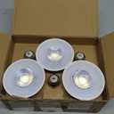 6 Pack PAR30 Short Neck LED Flood Light Bulb 10W 75 Watt Equivalent 850 Lumens Waterproof E26 4000K Cool White Super Bright PAR30 LED Bulb for Security, Led Spotlight Bulb Led Recessed Light Bulbs