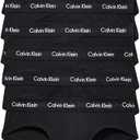 Calvin Klein Men's Cotton Stretch 7-pack Hip Brief L