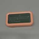 Peakeep Night Light Digital Alarm Clock with Indoor Temperature, Battery Operated Desk Small Clock (Light Salmon Pink)