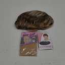 SEVENCOLORS Short Pixie Cut Wigs for White Women Mixed Blonde Short Wigs with Brown Roots Synthetic Natural Hair Wigs for Women (Blonde with dark root)