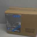 PIC AUTO Car Seat Cover, Piping Leather Front Seat Cover for Cars, Black & Black Two-Tone Luxury Leather, Universal Fit, Durable, Airbag Compatible, Suitable for SUVs, Trucks, Sedans, and Vehicles