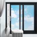 YoleShy Portable Air Conditioner Window Kit with Coupler Adjustable Window Seal for AC Unit, Sliding AC Vent Kit for 5 inches Exhaust Hose
