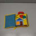 beiens My Quiet Books - Soft Activity Books for Babies, Toddler Learning Sensory Story Book, Life Skill Education & Identify 3D Cloth Books for Infants, Non Toxic Boys and Girls Soft Toys