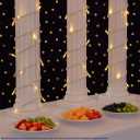 Novelty Lights 7 Feet 20 LED String Light, Warm White on White Wire, 4" Spacing Short Fairy Lights, Connectable End-to-End, UL Listed for Indoor/Outdoor