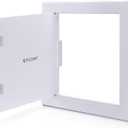 TICONN Access Panel for Drywall, 12 x 12 Inch ABS Plastic Wall Hole Cover Access Doors, Easy Install Drywall Access Panel, Ceiling, Wiring and Cables