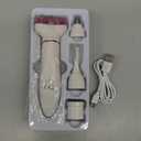 LED Display Electric Razor for Women Men,4 in 1 Rechargeable Wet & Dry Electric Shaver and Facial Hair Remover,2026 Painless Ladies Body Razors for Nose Face Body Leg Bikini Arm Hair (Purple)