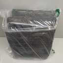 RUGSREAL 8x10 Washable Rug for Living Room Non-Slip Modern Abstract Area Rug Stain Resistant Large Bedroom Rug Contemporary Accent Throw Floor Carpet Solid Rug for Dining Room Home Decor, Dark Grey