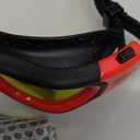 OMID Swim Goggles, P2 Polarized Swimming Goggles for Men Anti-fog Goggles Swimming for Adult Women (A2-black Red Frame Red Lens)