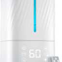 MIKO Cool and Warm Mist Ultrasonic Humidifier
1.2-gallon tank, water filter, auto humidity, no-leak design, timer & sleep mode; covers up to 540 sq ft
