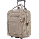 Underseat Carry On Luggage Airline approved,16-inch Under seater Soft side Brown
