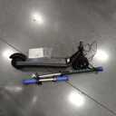 Electric Scooter for Kids, 10MPH Max Speed, 150W Motor, 3 Speeds Adjustable, LED Display, Double Brake, Magnetic Charging, Pedal Light, Electric Scooter for Kids Aged 6-12 (Black)