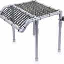 Extra Large Turtle Basking Platform, 13.4" Width Turtle Tank Accessories, PVC Basking Area with Ramp, DIY Basking Dock for Aquatic Turtles for 40(breeding)/50/70/75/90/100 Gallon Aquariums