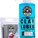 Chemical Guys Clay Bar Kit, Medium Duty with Luber Synthetic Lubricant  Removes Embedded Dirt, Restores Smooth Paint, Preps for Wax and Sealant - Safe for Cars, Trucks, SUVs, 16 oz, 2 Items