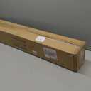 Vintage Floating Shelves for Wall, 36.3 Inch Rustic Wall Shelves, Solid Wood Mounted Decorative Shelves, Long Floating Shelf for Living Room, Bedroom, Bathroom, Kitchen, Home Decor, White