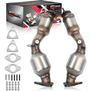 2PCS Catalytic Converter Kit Compatible with 2007-2013 Infiniti G35 G37 EX35 3.5L, 3.7L,cpmpatible with NS 370Z 2007-2013 3.7L (EPA Compliant)