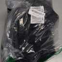 OLANLY Bathroom Rugs 30x18, Extra Soft Absorbent Chenille Bath Rugs, Rubber Backing Quick Dry, Machine Washable Bath Mats for Bathroom Floor, Tub and Shower, Home Decor Accessories, Black