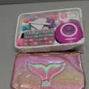 Amagoing Kids Nail Polish Set for Girls, Girls Nail Kit Ages 7-12 with Nail Dryer, Quick-Dry Nail Polish, Nail Art Pens, Cartoon Press on Nail, Makeup Bag, Spa Manicures Birthday Christmas Gift Toy