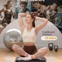 Vibration Plate Exercise Machine, Full Body Vibrating Plate for Lymphatic Drainage, 99 Adjustable Speeds, Power Vibration Fitness Platform for Weight Loss & Fitness, Women Men