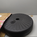 JEAREY 22L Patio Umbrella Stand, Outdoor Umbrella Base Water Filled Stand, Patio Outdoor Umbrella Holder (Black)