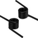 Zeyune 1 Pair Trailer Ramp Springs Heavy Duty Trailer Coil Springs 2000 Lbs Torque Black Right and Left Side RS16933LH RS16933RH Torsion Spring Parts for Gate Truck Tailgate Assist Replacement