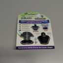 TubShroom Ultra Revolutionary Bath Tub Drain Protector Hair Catcher/Strainer/Snare, Stainless Steel, Stainless Combo