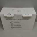 LOFE Organic Buckwheat Pillow for Sleeping with Organic Cotton Pillowcase - 14''x20'' Adjustable Pillow, Breathable for Cool Sleep, Cervical Support for Back and Side Sleepers(Tartary Buckwheat Hulls) (Off White(pure))