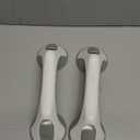 2 Pack 12 Inch Grab Bars for Bathtubs and Showers for Seniors, Heavy Duty Shower Handle for Elderly, Suction Cup Removable Handrails Handicap Bath Grip Bathroom Safety Grips (White and Black)