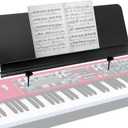 Liquid Stands Sheet Music Stand for Nord Keyboard - Fits All Nord Grand Stages 76/88, Electros C1/C2/C2D, piano, and more - Adjustable, Portable, Heavy-Duty Wide Music Stand for Sheet Music
