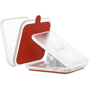 Tapestry Hangers Spring Clips with Adhesive, Wall & Poster Clips (8 Pack, Clear)