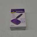 Hertzko Self Cleaning Slicker Brush for Dogs and Cats - Pet Hair Brush for Shedding Long and Short Hair - Easy Clean Retractable Bristles - Cat and Dog Grooming Tool - Purple