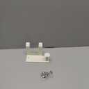 BANJEKT Hair Dryer Holder, HairDryer Holder Wall Mounted, Self Adhesive Blow Dryer Holder, Stainless Steel Hair Dryer Holder, Hairdryer Holder for Bathroom White