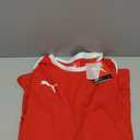 PUMA Men's Liga Long Sleeve Jersey (Medium, Red/White)