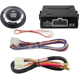 EASYGUARD ES002-P2 Engine Start Button Module with Remote Start Optional for Automatic car Can Work with Original or aftermarket Key fobs DC12V