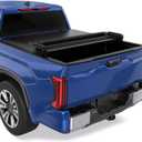 5FT Soft Tri Truck Bed Tonneau Cover Compatible for 2024 2025 2026 Toyota Tacoma | Excl. Trail Edition