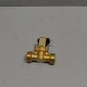 Normally Closed Electric Water Shut off Valve, Brass Electric Solenoid Magnetic Valve, Water Inlet Switch Valve for Water Control, 0.02mpa~0.8mpa, 3/4 Inch DC 12V
