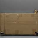 Blulu 2 Pack Slatwall Shelf, 23. 6x11. 8 Inch Wooden Wall Shelves with Metal Rectangular Tubing U Shaped Hanger Slatwall Shelving Organizer Accessories for Home Retail Display (Black)