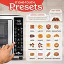 Gourmia Toaster Oven - 6-Slice Capacity, Digital Display, Stainless Steel