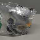 Juegoal Garden Statue Solar Cat Figurine with Lantern, 10" Resin Kitten Outdoor Lawn Porch Yard Art, Lighted Christmas Birthday Gifts for Mom Grandma