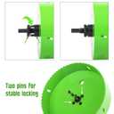 LifeIdeas 8 inch Hole Saw, Bi-Metal & Heavy Duty Hole Saw with Arbor Mandrel, Hole Drilling Cutter for Cornhole Boards, Metal, Drywall, Plasterboard, Wood and Plywood