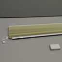 Ventanara® Window Pleated Blind, No Drilling for Gluing, Pleated Blind, Honeycomb Pleated Folding Blind, Tensioned, Includes Premium Adhesive Backings (80 x 130 cm, Beige Honeycomb Room Darkening)