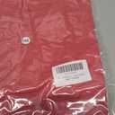 Girls Cap Sleeve T Shirts Kids Summer Crewneck Solid Tops Tees 5-14 Years (Red)