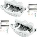 Front Brake Calipers with Bracket 18B4728+18B4729 Replace for 1999-2004 Chevy Silverado 1500, 2000-2006 Tahoe, 1999-2004 GMC Sierra 1500, 4.3/4.8/5.3/6L, 25848000+25848001