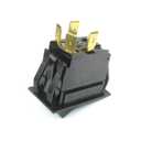 Rocker Switch 7/8 X 1-1/2 DPST 0808-116K Compatible with Crescor