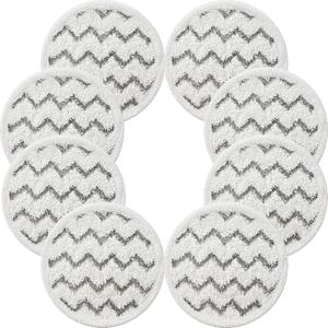 Eifrthe 3897a Rotating Mop Pads for Bissell Spin-Wave SmartSteam Scrubbing Steam Mop 3897A 3712 3712W, Model No 1641112,8 Pack