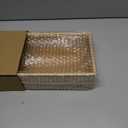 VITVITI Toilet Tray for Bathroom, Bamboo Toilets Paper Storage with Handles, Toilet Paper Tray Holder Organizer Basket for Top Tank/Kitchen Counter Natural,14.9x5.9 Inch