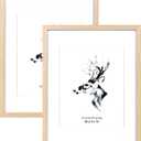 Yaetm 11x14 Picture Frame with Mat for 8x10 Set of 2, Natural Solid Oak Wood Photo Frames 11x14 with Tempered Glass, Display Horizontal and Vertical for Wall Mounting (2 pack, Oak)