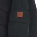 LONDON FOG girls Heavyweight Winter Puffer Coat With Sherpa Trim (Black)