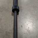 CAP Barbell 6-FT Solid Olympic Bar, Black